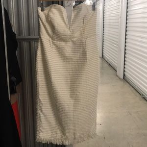 Nwt strapless dress